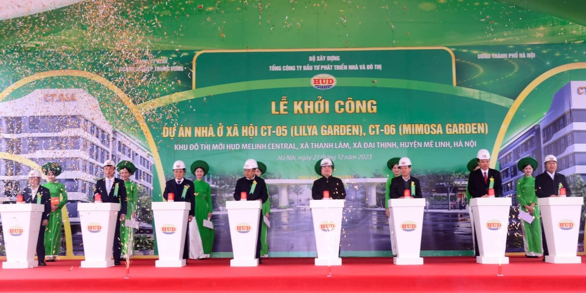 Banner nhà ở xã hội HUD Mê Linh